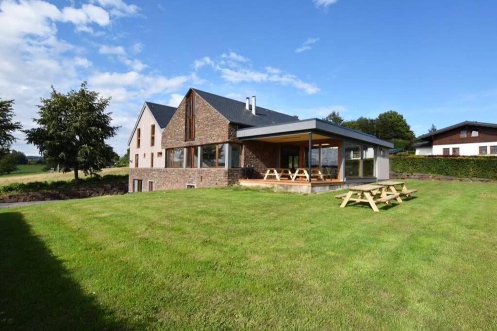 Les Loneux 27 Pers, Malmedy - Vue Incroyable - Wellness, Billard, Home Cinema Εξωτερικό φωτογραφία